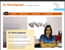 Tablet Screenshot of drnehaagarwal.com